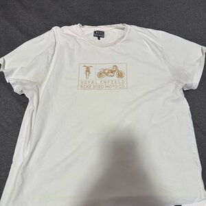White Graphic Tee for Men